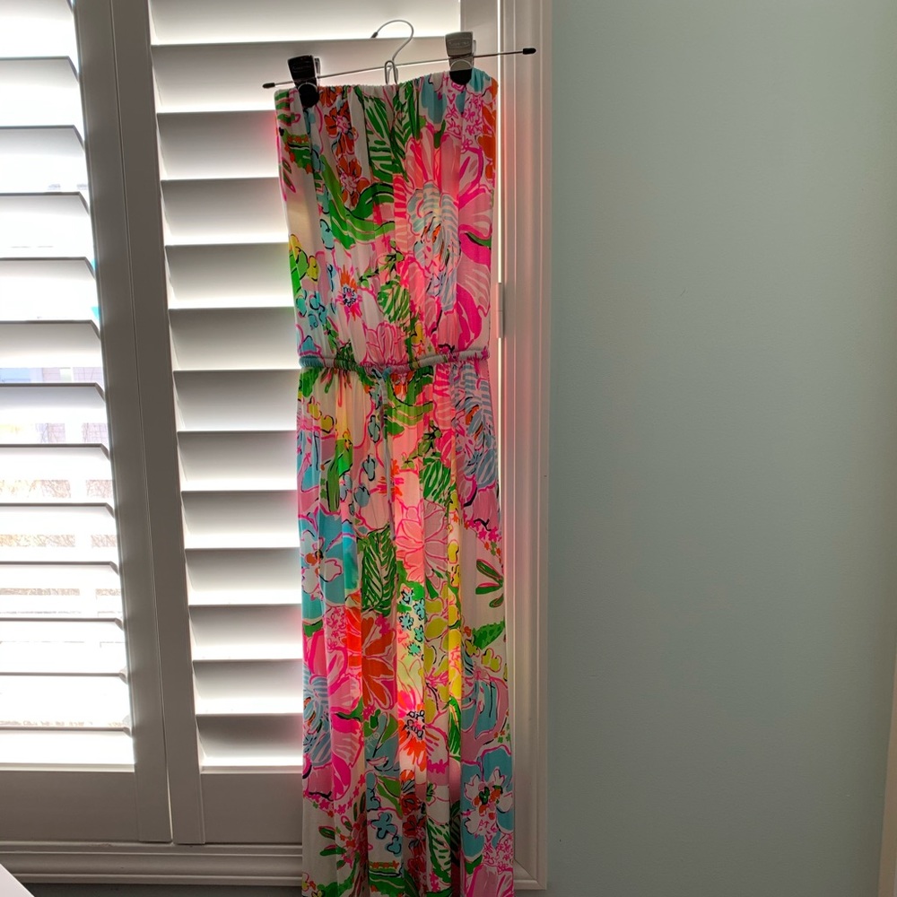 Size: S Lily Pulitzer(target) strapless dress